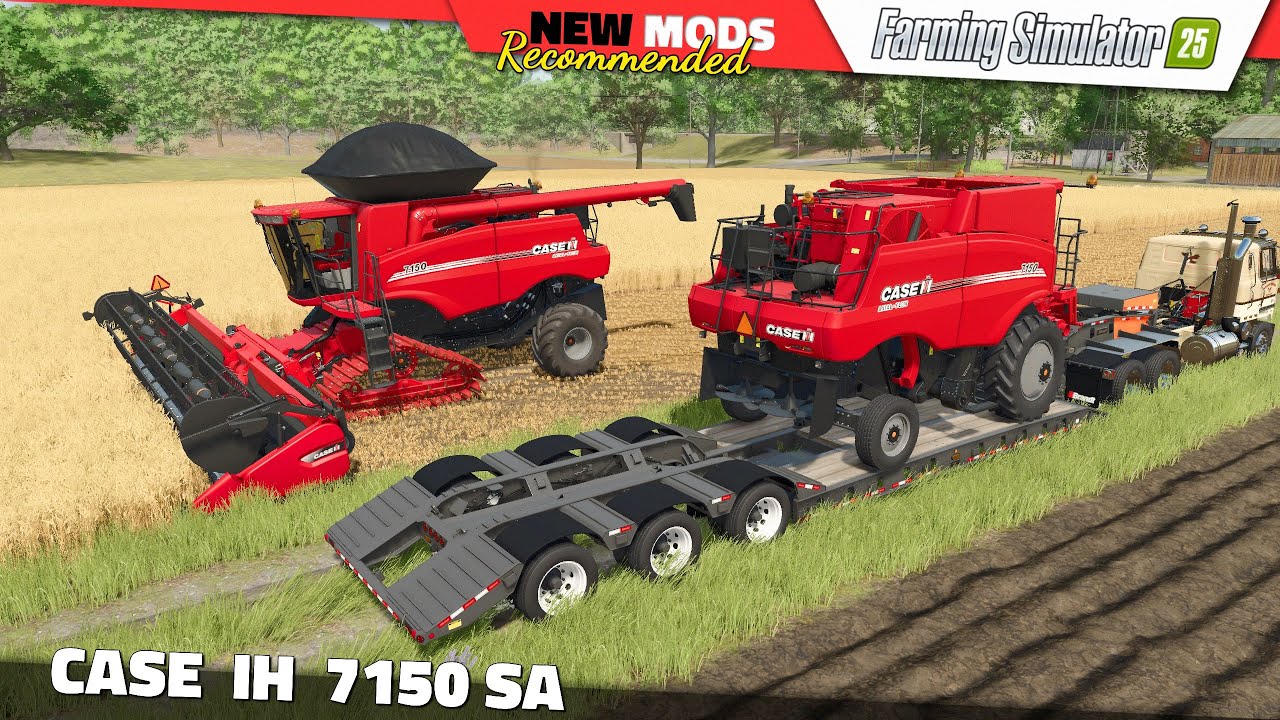 FS25 | Case IH 7150 SA - Farming Simulator 25 Mods Review QHD