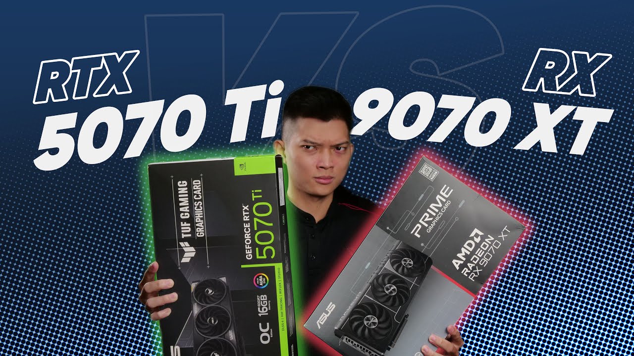 NVIDIA vs AMD ai ăn ai | RTX 5070 Ti vs RX 9070 XT