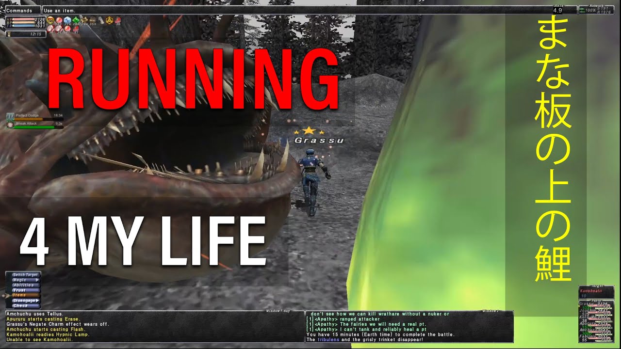 FFXI *CHARMER ALERT* Escha Zi'Tah Tier II NM Fight Kamohoalii - Thief Solo with Trusts