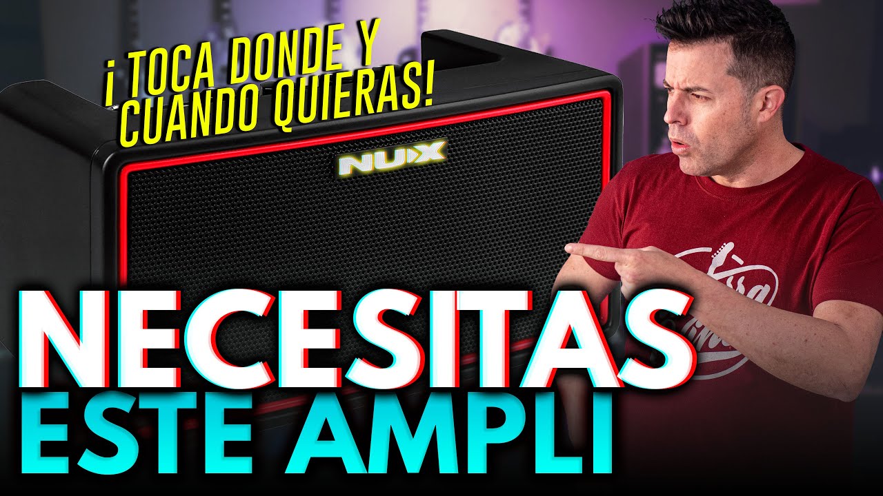 NUX Mighty Air BT REVIEW y Unboxing!  el mejor AMPLIFICADOR calidad precio!