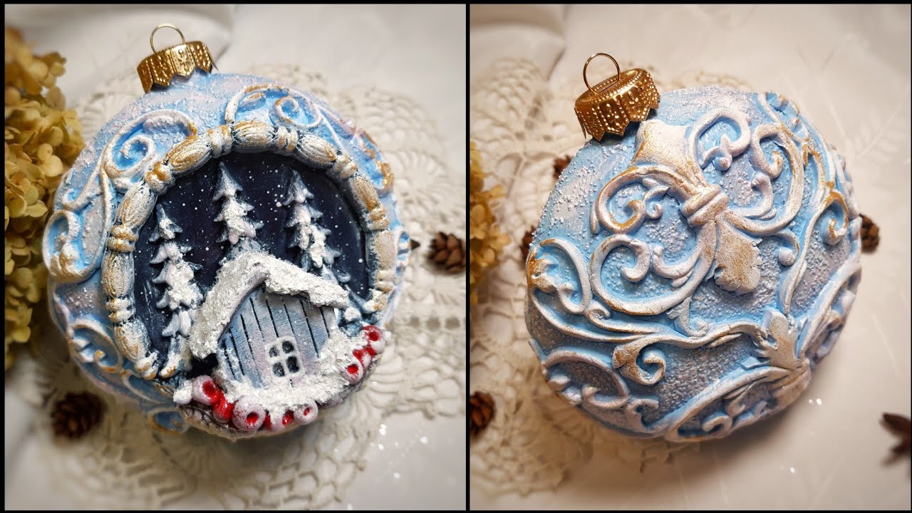Winter medallion 🎄 Christmas ornament