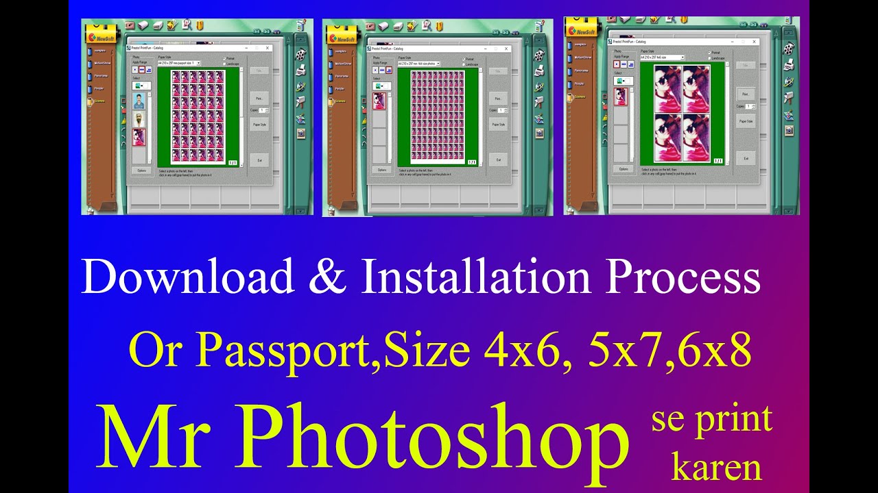 mr photo kaise download kare | How to download MR Photo and install in pc and install and size banay