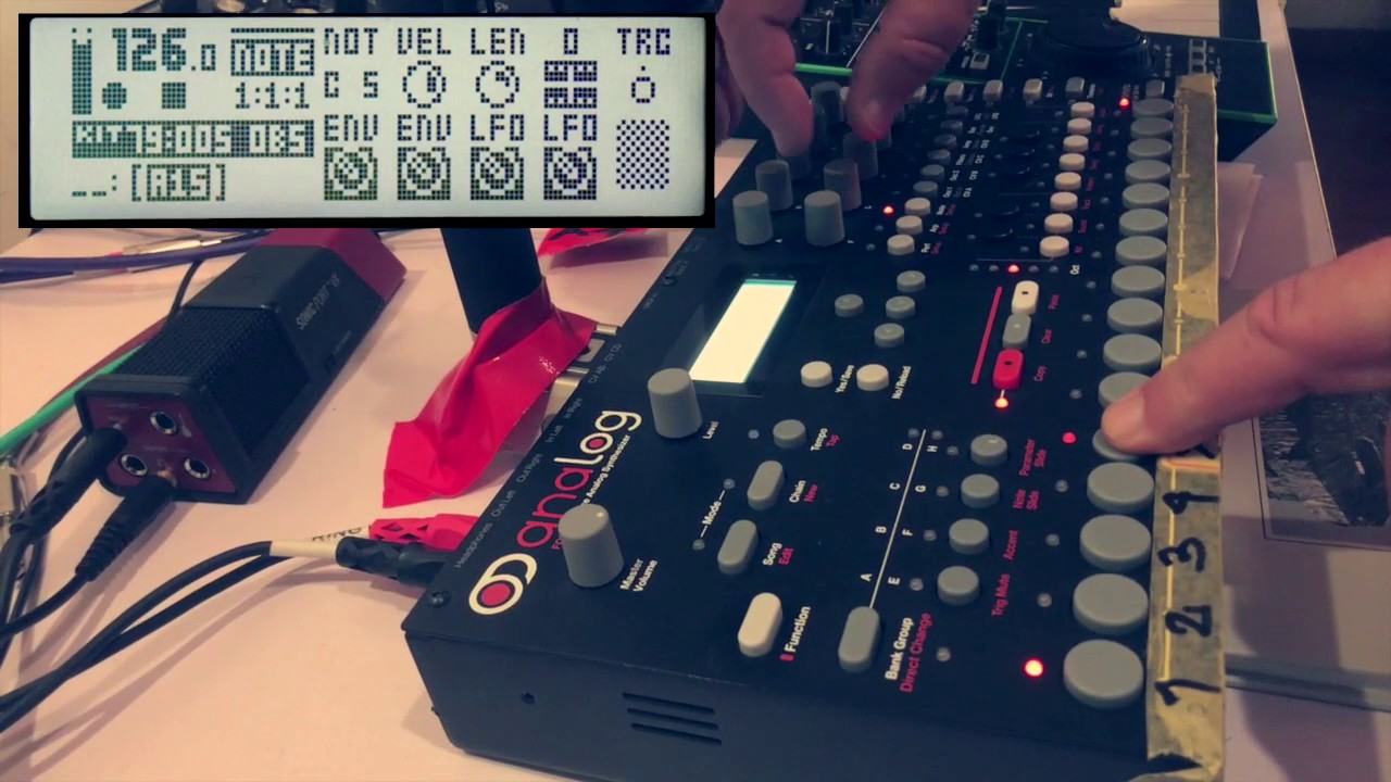 Analog Four (MKI) - Manual Looping of envelopes and playing long notes