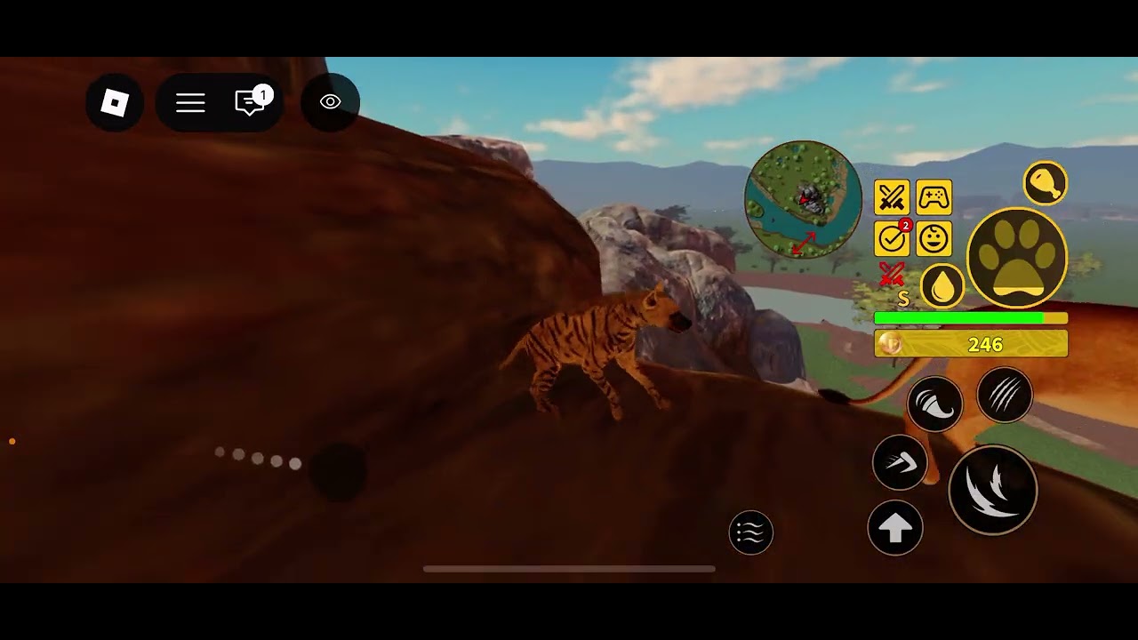 لعبنا SAVANNAHL LIFE بالضبع جلدنا السيرفر أجبكم ❤️