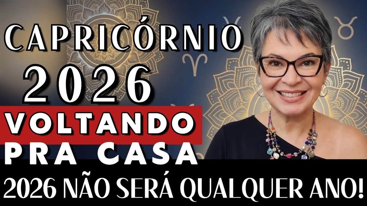 🍾CAPRICÓRNIO♑️VOLTANDO PRA CASA! 2026 NÃO SERÁ QUALQUER ANO!🏆 #capricórnio #2026 #tarot 
