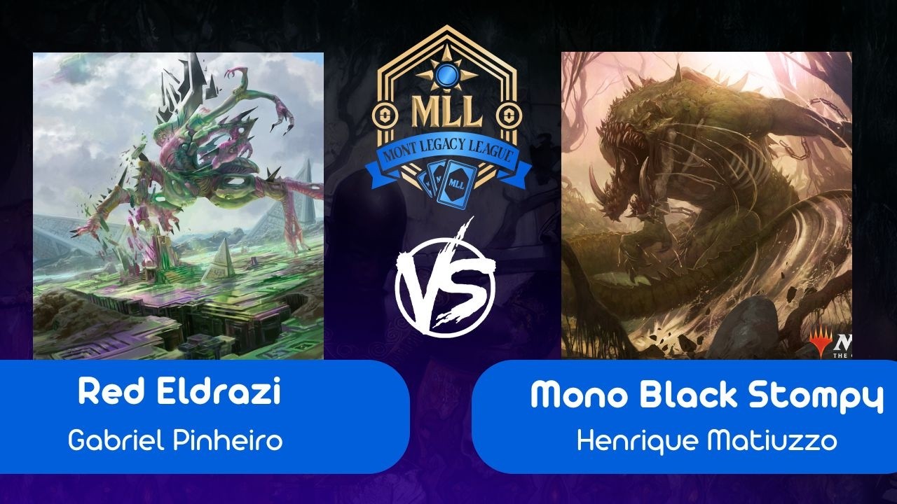 [Legacy na Mont] Red Eldrazi VS Mono Black Stompy (R 02 - 05/03/2026)