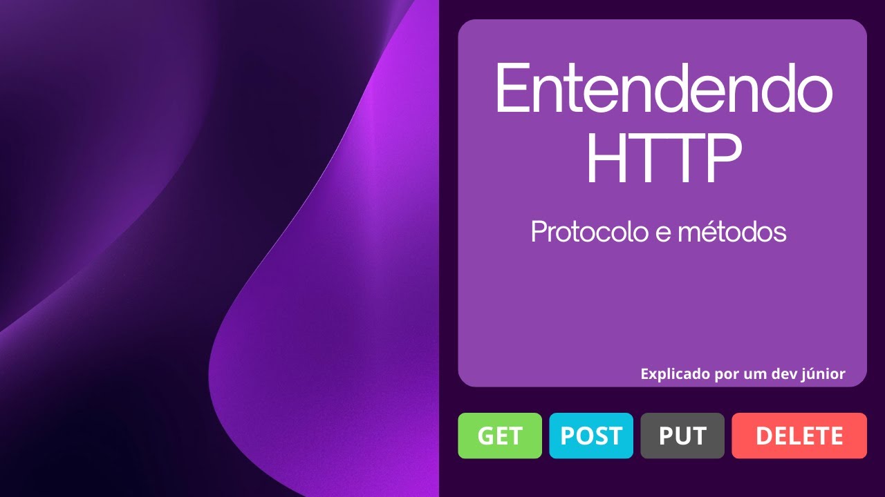 VOCÊ REALMENTE ENTENDE HTTP? Protocolo e método explicados por um dev júnior.