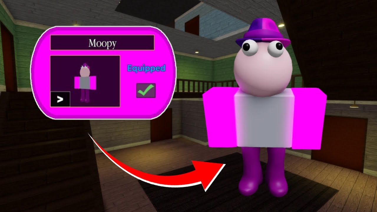 Completing The Moopy Quest in Roblox Piggy