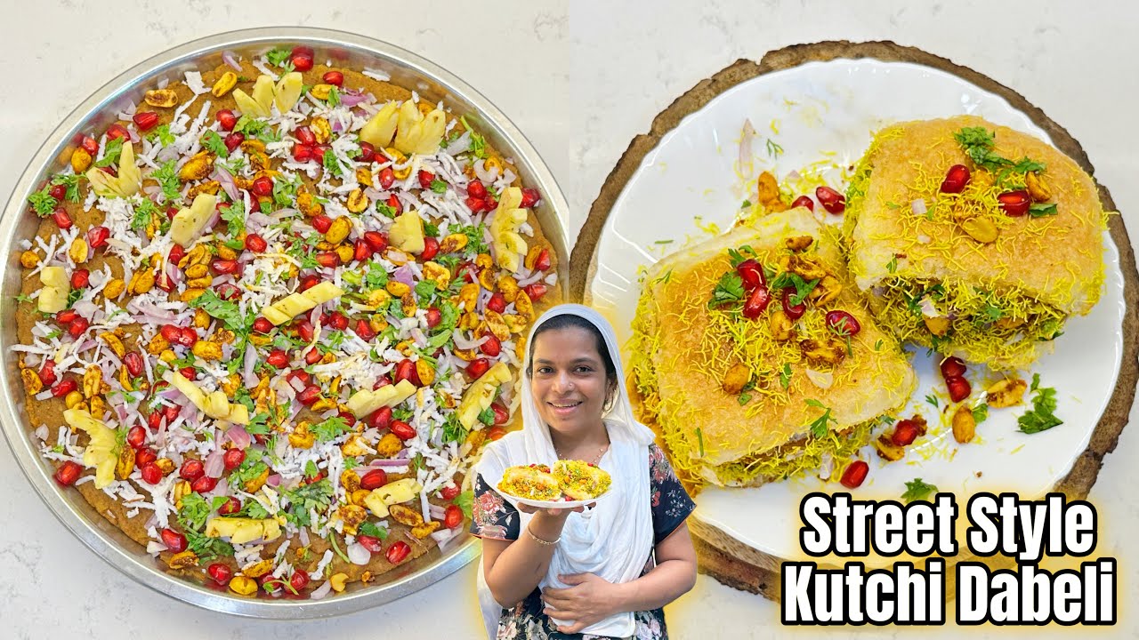 Street Style Kutchi Dabeli | Homemade Dabeli Masala & Chutney | Ghar Mai Banao Bahar Jaisi Dabeli 