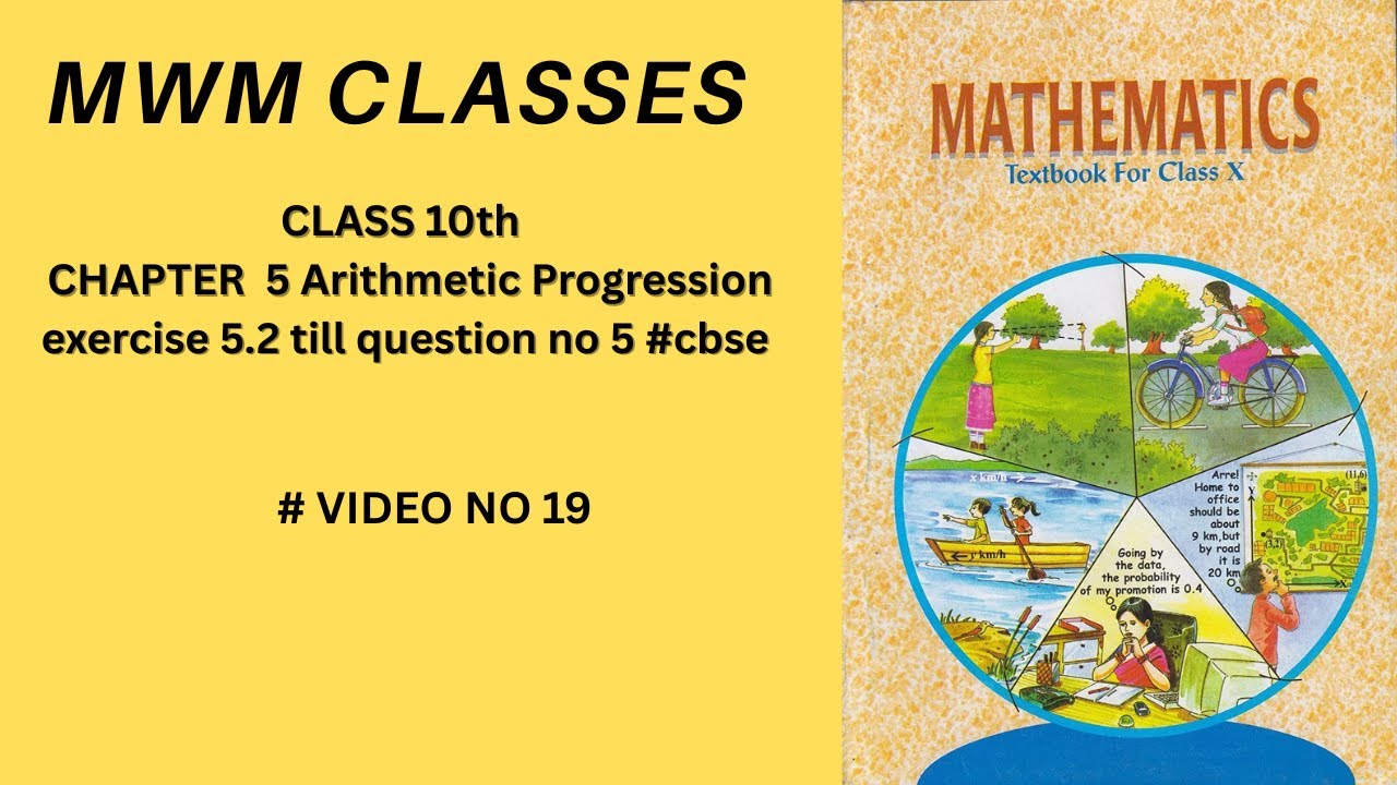 CLASS 10TH CHAPTER 5 ARITHMETIC PROGRESSION EXERCISE 5 2 FROM QUESTION 3 TO QUESTION 5 AP #CBSE