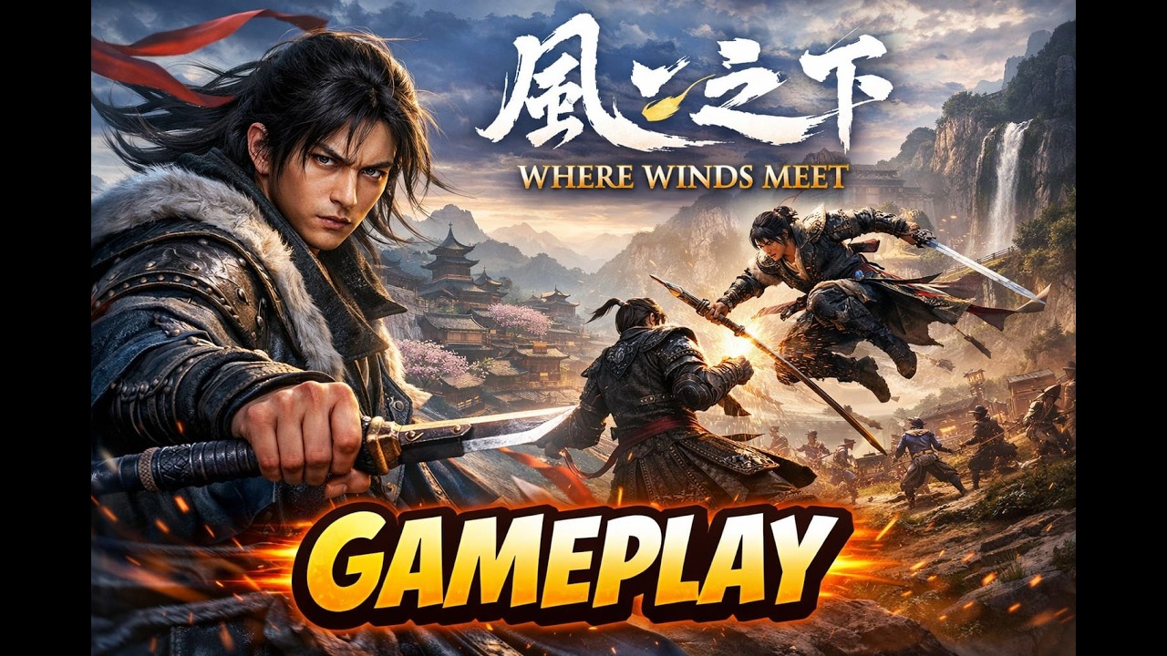 Where Winds Meet  character designing