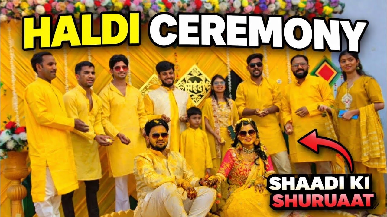 “Mehndi Haldi Ceremony Vlog”,  “Indian Wedding Vlog