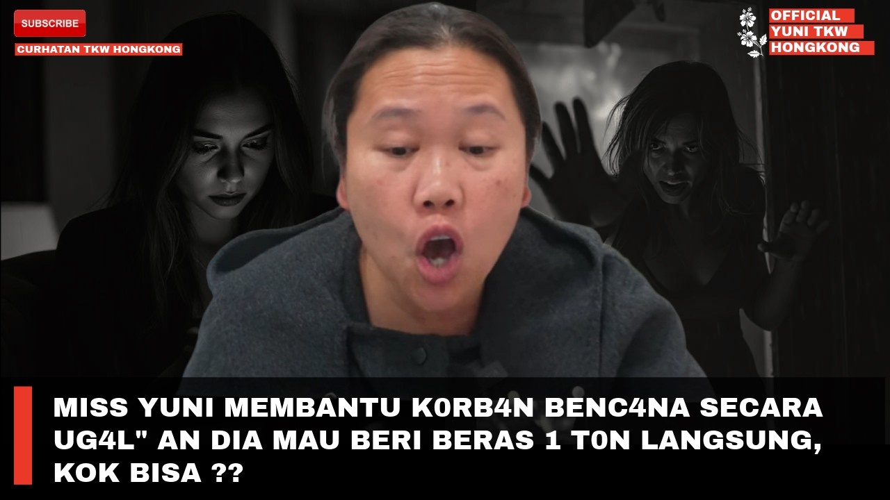 MISS YUNI MEMBANTU K0RB4N BENC4NA SECARA UG4L