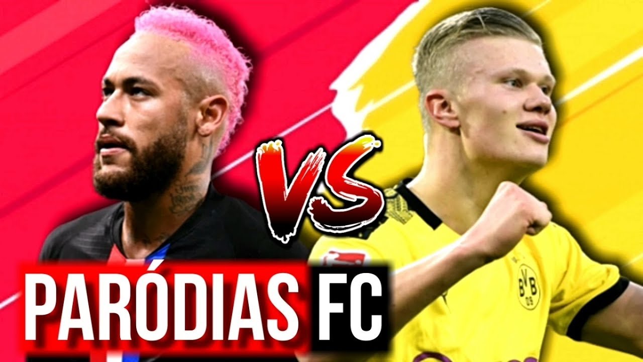 ♫ NEYMAR vs HAALAND | Paródia Henrique e Juliano #DuelosFC