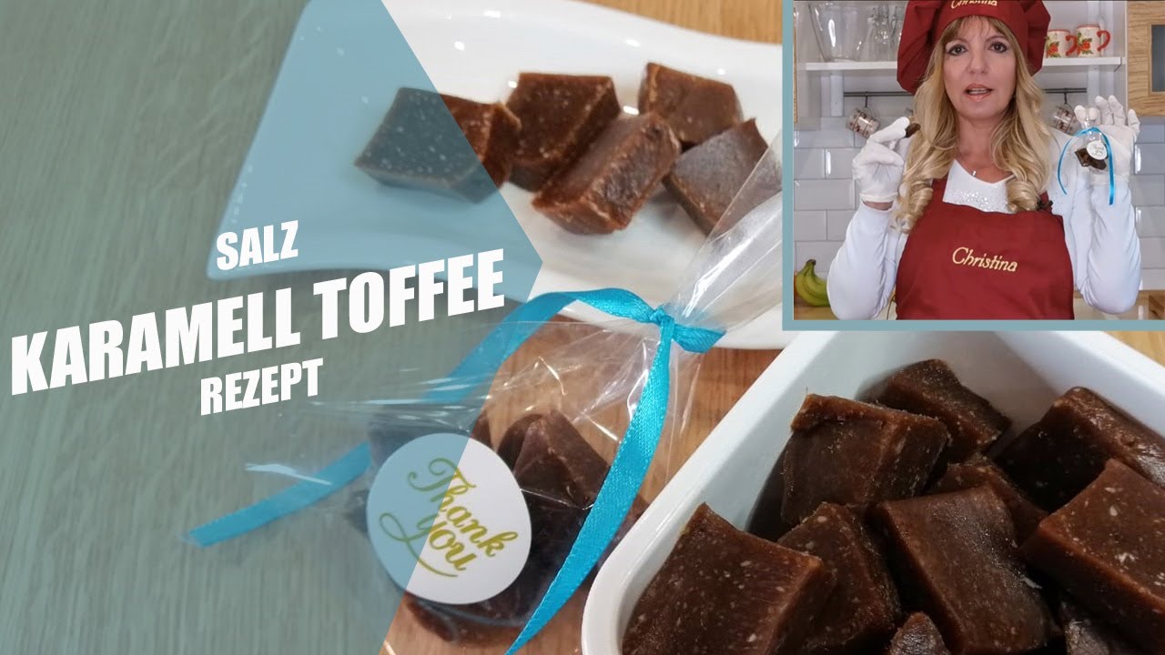 Salz Karamell Toffee Rezept Thermomix deutsch ohne Industriezucker- Caramell mit Kokosblütenzucker