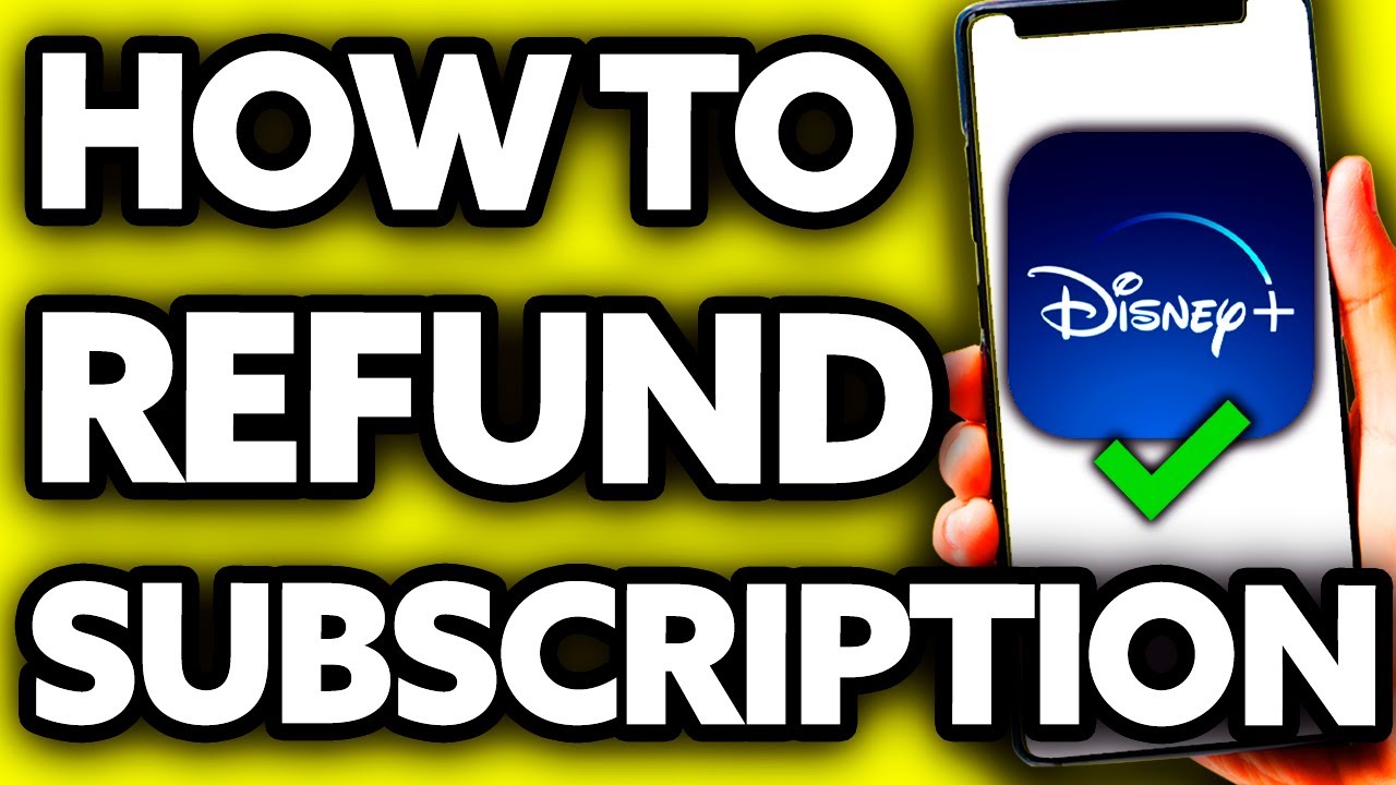 How To Refund Disney Plus Subscription (ONLY Way!)