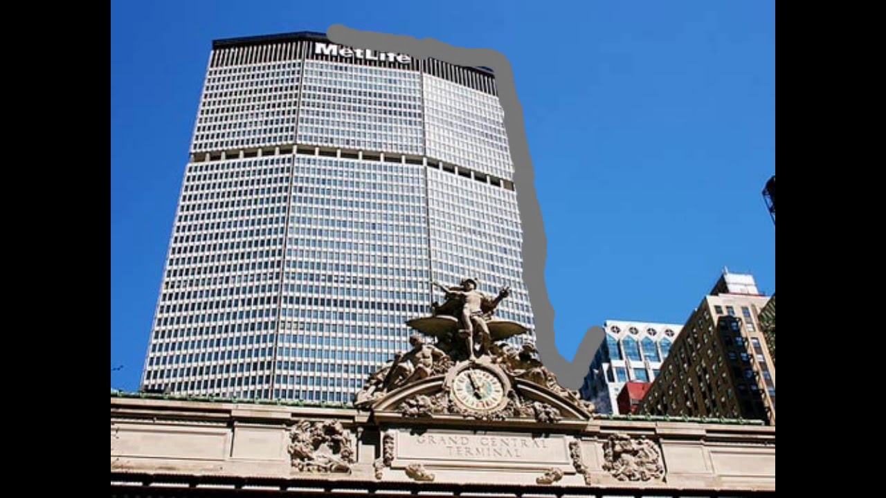 The MetLife Building Falls