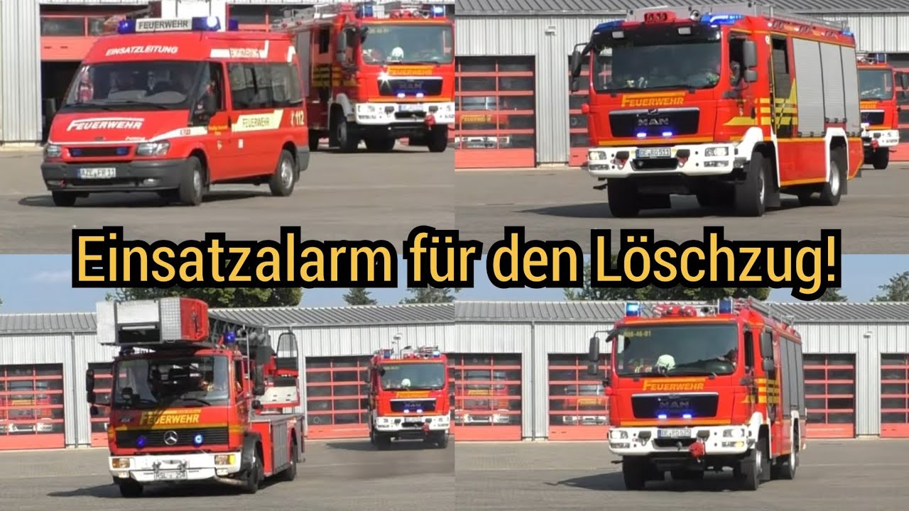 📢 Alarmierung bis zum ausr&uuml;cken - Einsatzalarm f&uuml;r den L&ouml;schzug der Freiwilligen Feuerwehr Ro&szlig;lau!