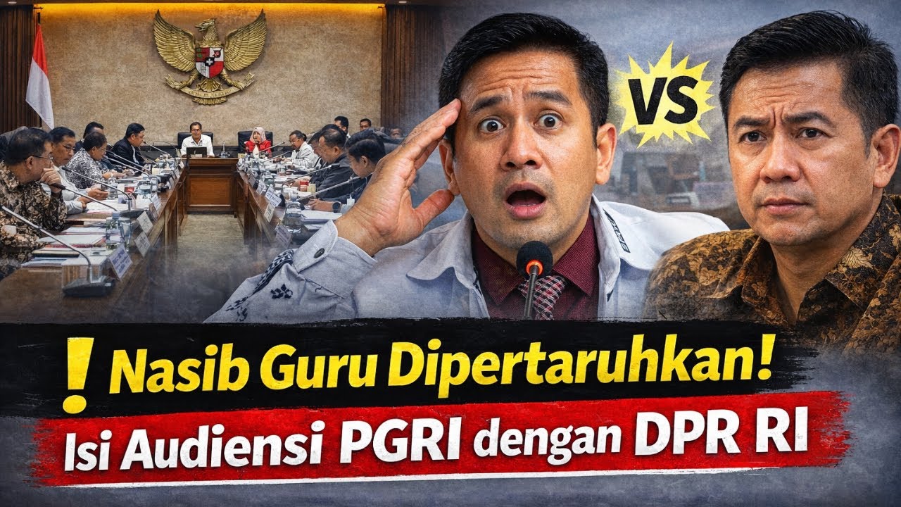 Nasib Guru Dipertaruhkan! Isi Audiensi PGRI dengan DPR RI