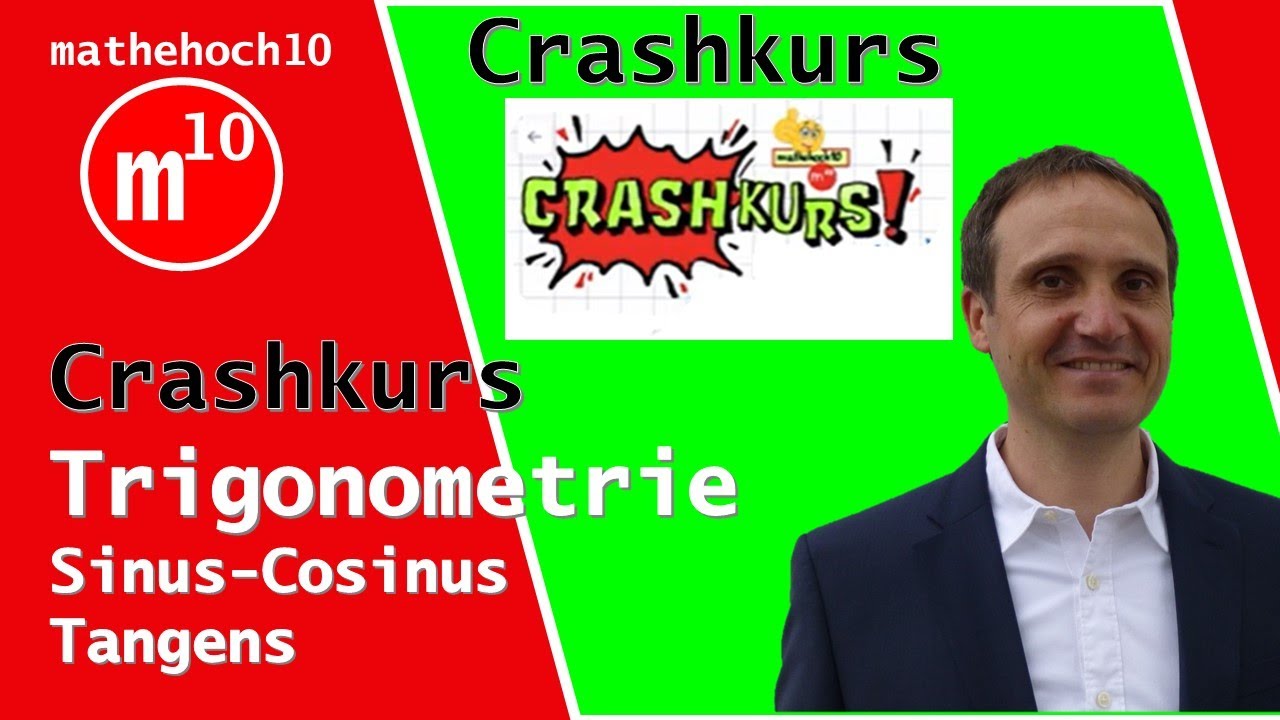 CRASHKURS Trigonometrie ALLES I mathehoch10 I einfach erklärt