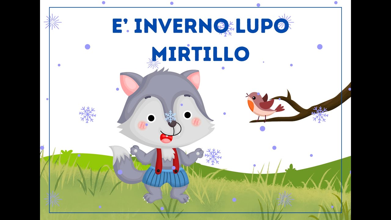 E' INVERNO LUPO MIRTILLO