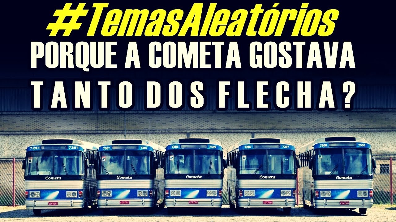 #TemasAleatórios | PORQUE A COMETA GOSTAVA TANTO DOS FLECHA?