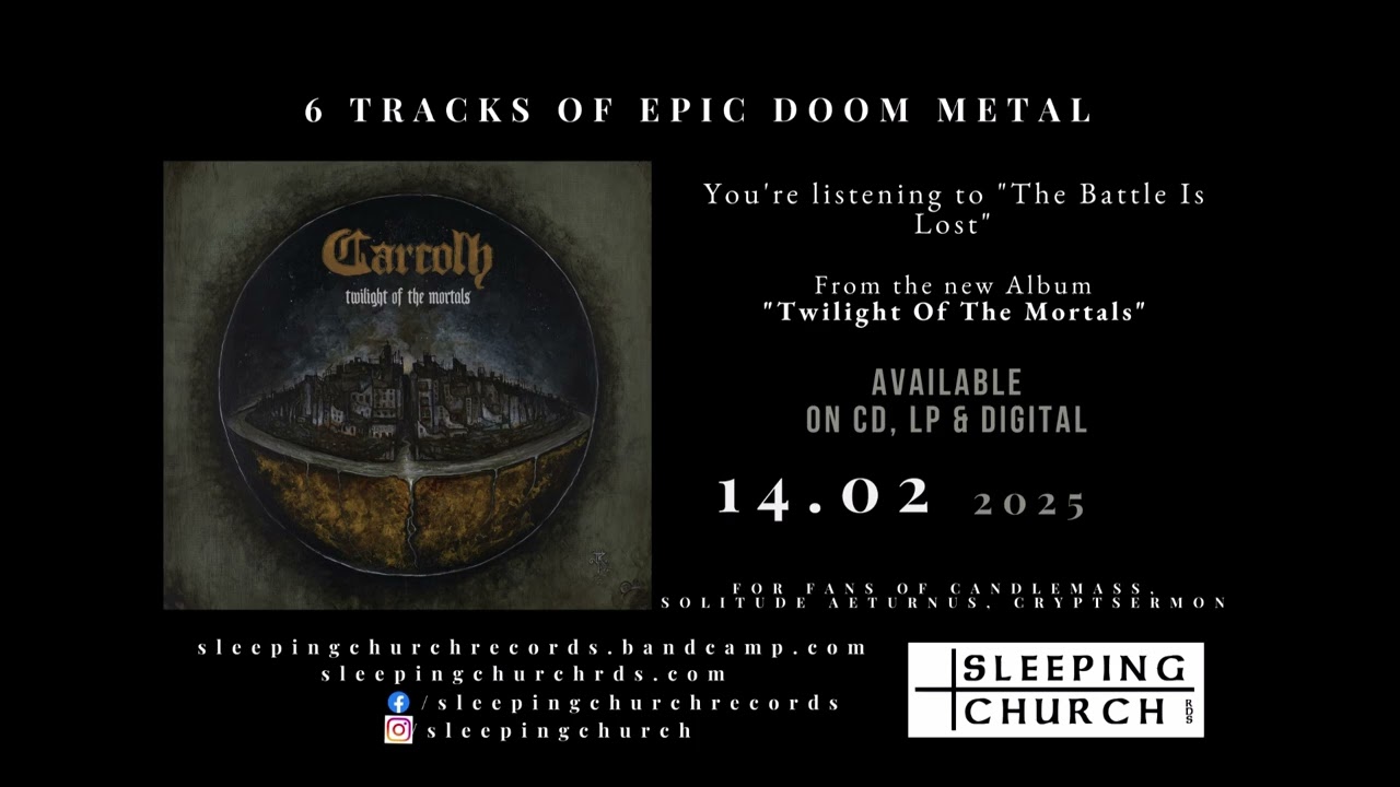 CARCOLH   The Battle Is Lost [OFFICIAL TRACK STREAM]