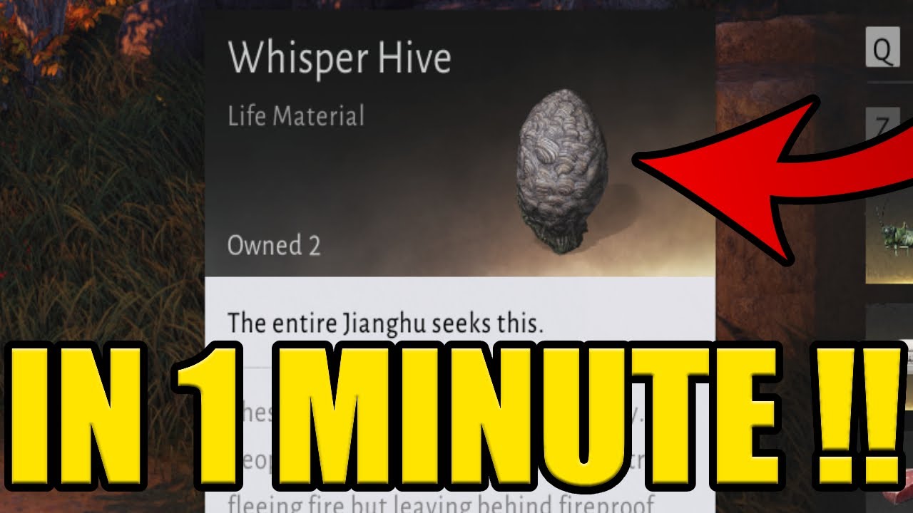 HOW to FARM WHISPER HIVE in WHERE WINDS MEET ✅ALL LOCATIONS✅