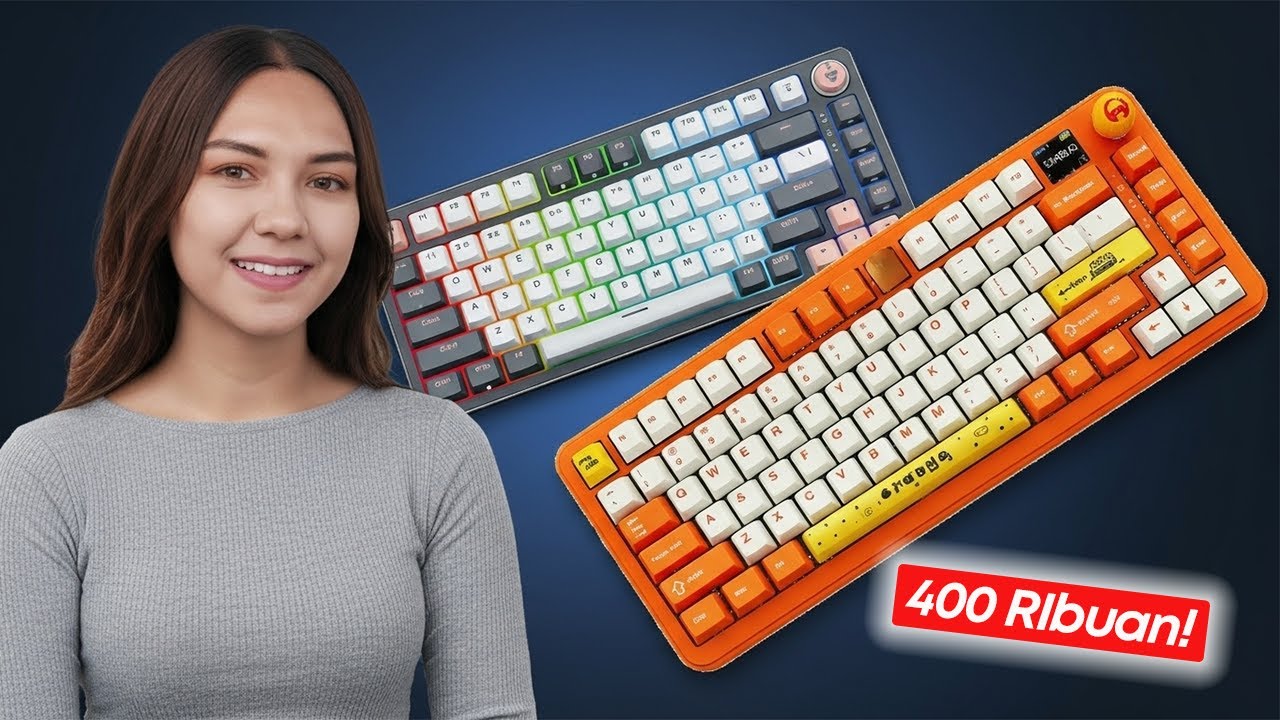 5 Rekomendasi Keyboard Wireless 400 Ribuan Terbaik 2026