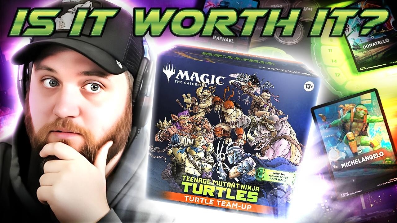 Is MTG Turtle Team Up A Ripoff?  Magic: The Gathering TMNT Product Review