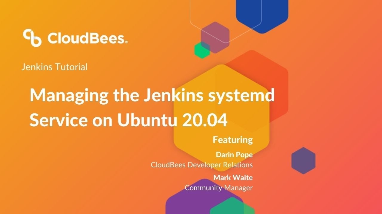 🔴 Managing the Jenkins systemd Service on Ubuntu 20.04
