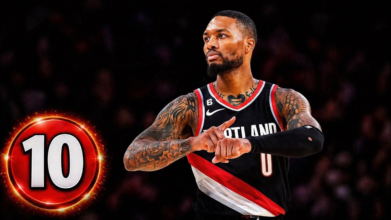 Damian Lillard Top 10 Plays of Career
