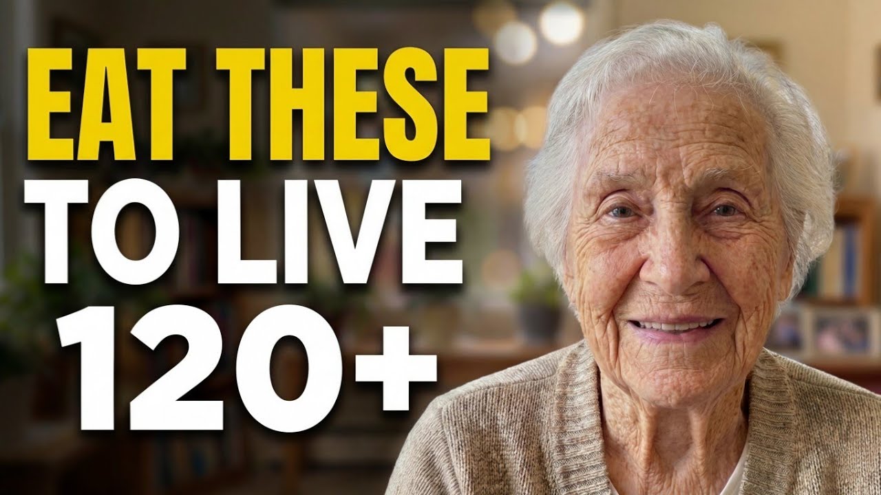 I'm 112... 8 Foods That Kept Me Alive without pill