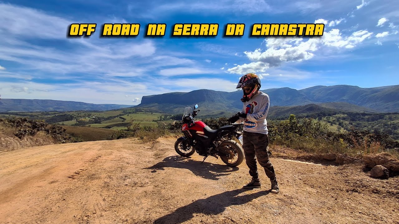 CB 500X ENFRENTANDO O OFF ROAD NA SERRA DA CANASTRA