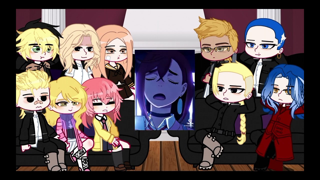 Tokyo revenge reacts to Hina as Momo ayase| TRx Dandadan|