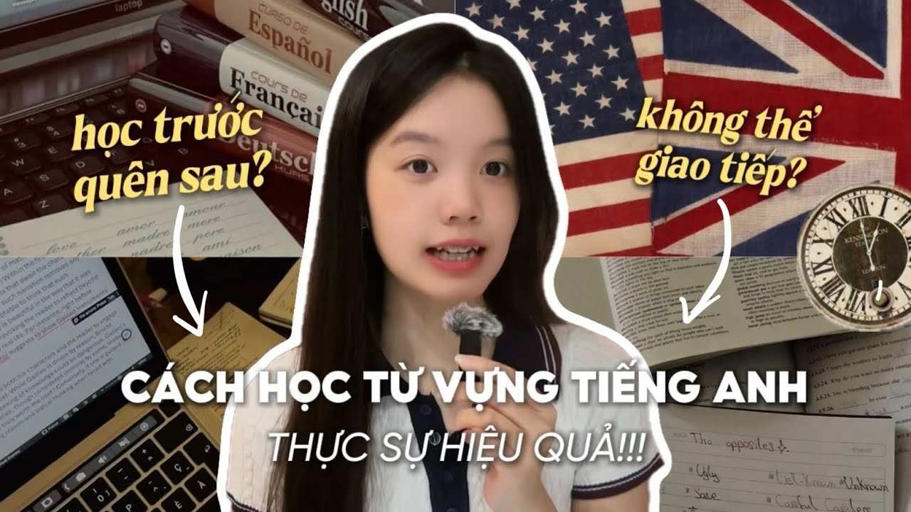 📚 4 Cách Học Từ Vựng Tiếng Anh Khiến Não Nhớ Lâu Hơn || Dừng việc 