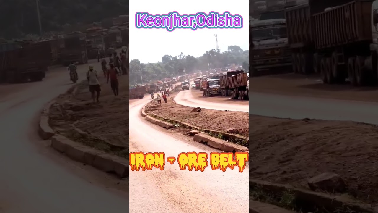 Iron-Ore Mining Belt #youtubeshorts #viralshorts #trendingshorts #mining #ironore #forest