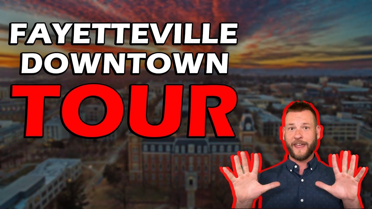 Downtown Fayetteville Arkansas TOUR 2023
