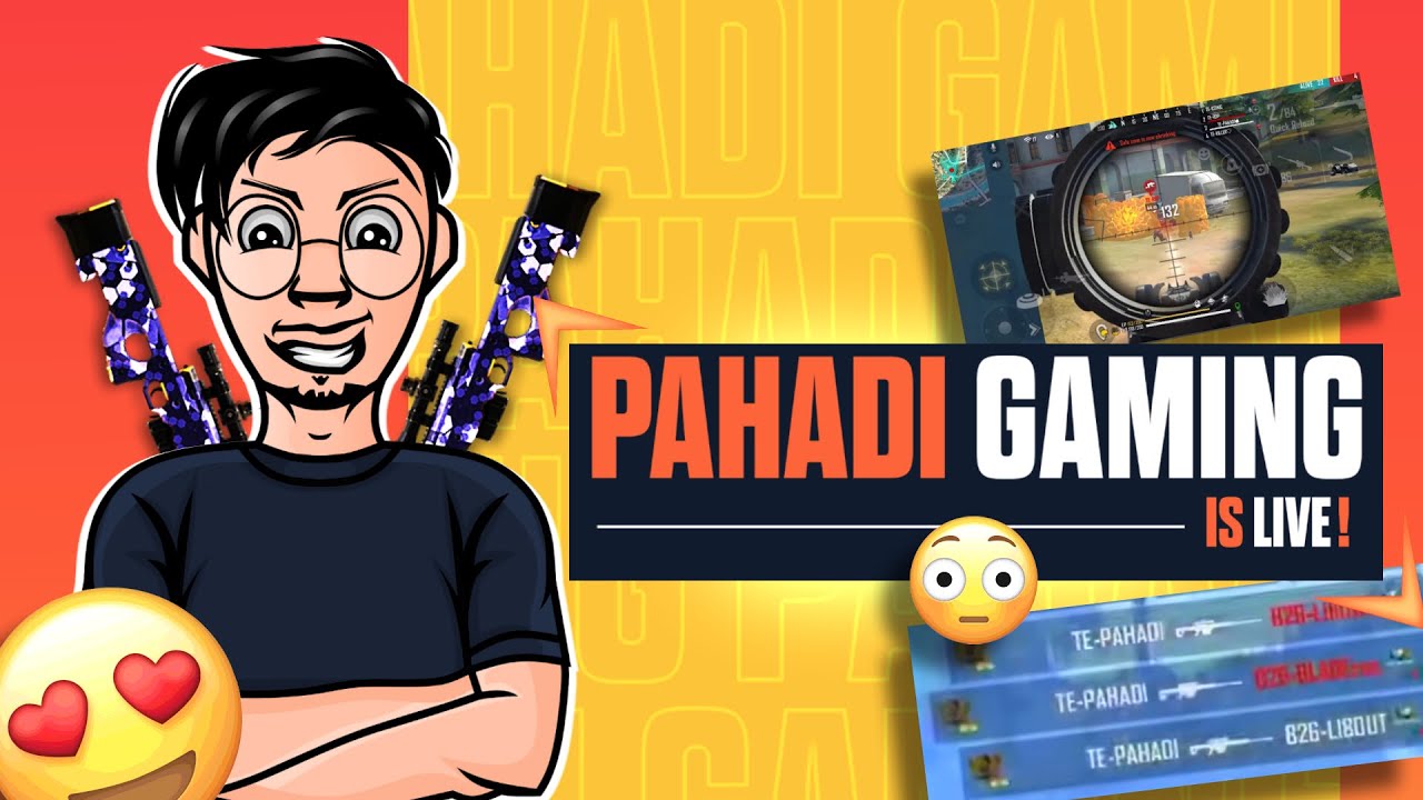 🔴LIVE - PAHADI GAMER - FREE FIRE MAX - TOURNAMENT ACTION