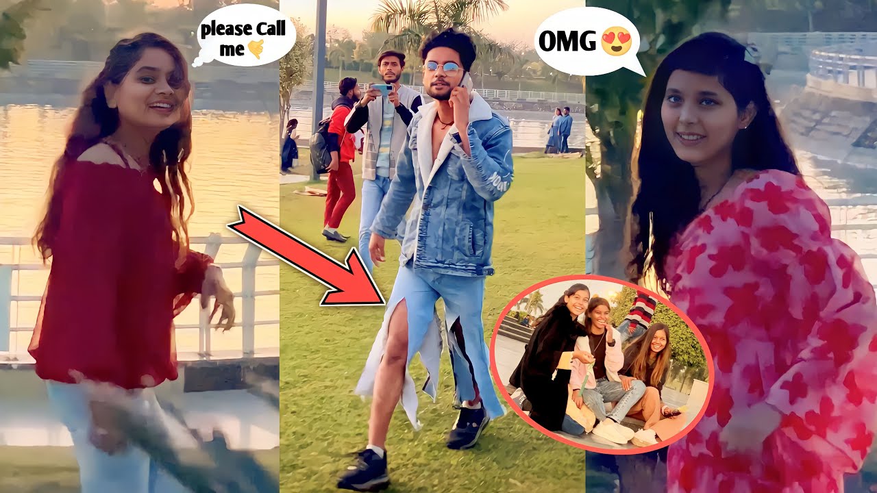 Public reaction in Lucknow || Girls Reaction in Park🔥