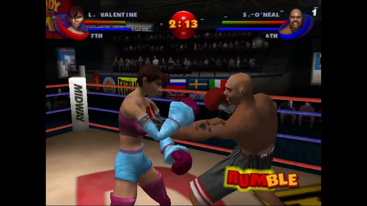 Ready to rumble boxing round 2 dreamcast ou comment se faire éclater en -2mn par shaq o ' neil