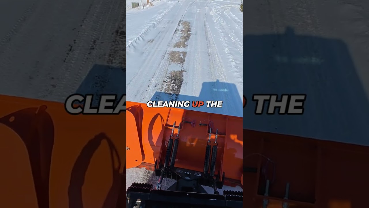 Skid Steer Snow Blade - Skid Pro Attachments