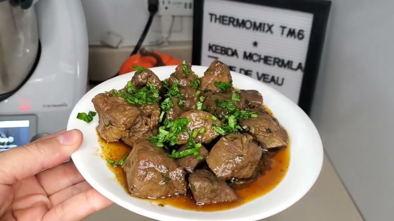 KEBDA MCHERMLA(FOIE DE VEAU)#Thermomix TM6