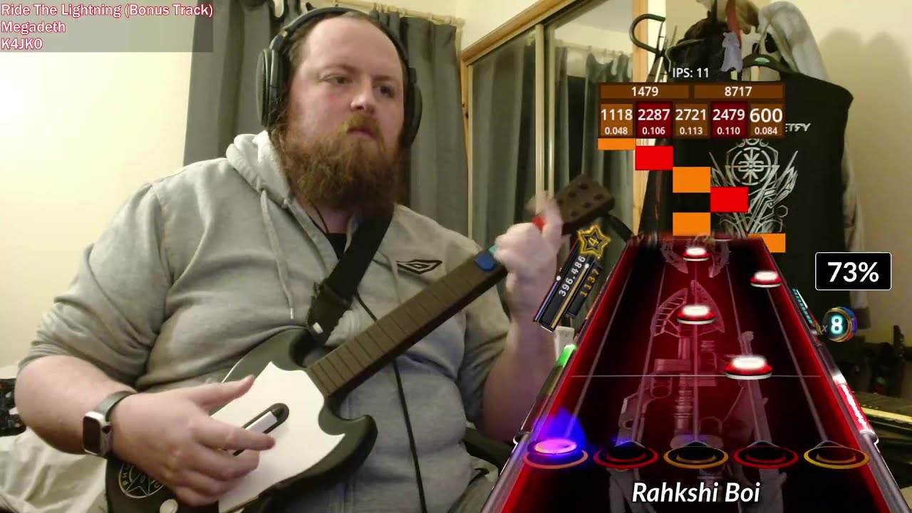 Megadeth: Ride The Lightning ~ 100% P-FC []2 Ghost Inputs[]