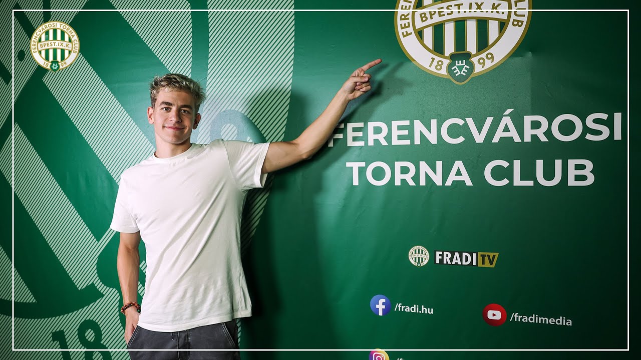 Fradi Média | Betlehem Dávid: „Jó egy ilyen profi klub részesének lenni”
