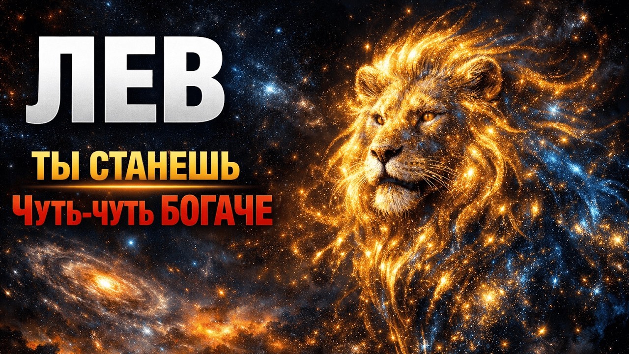 ЛЕВ: Скоро ты станешь чуть богаче! Кошелёк пополнится просто так. Гороскоп