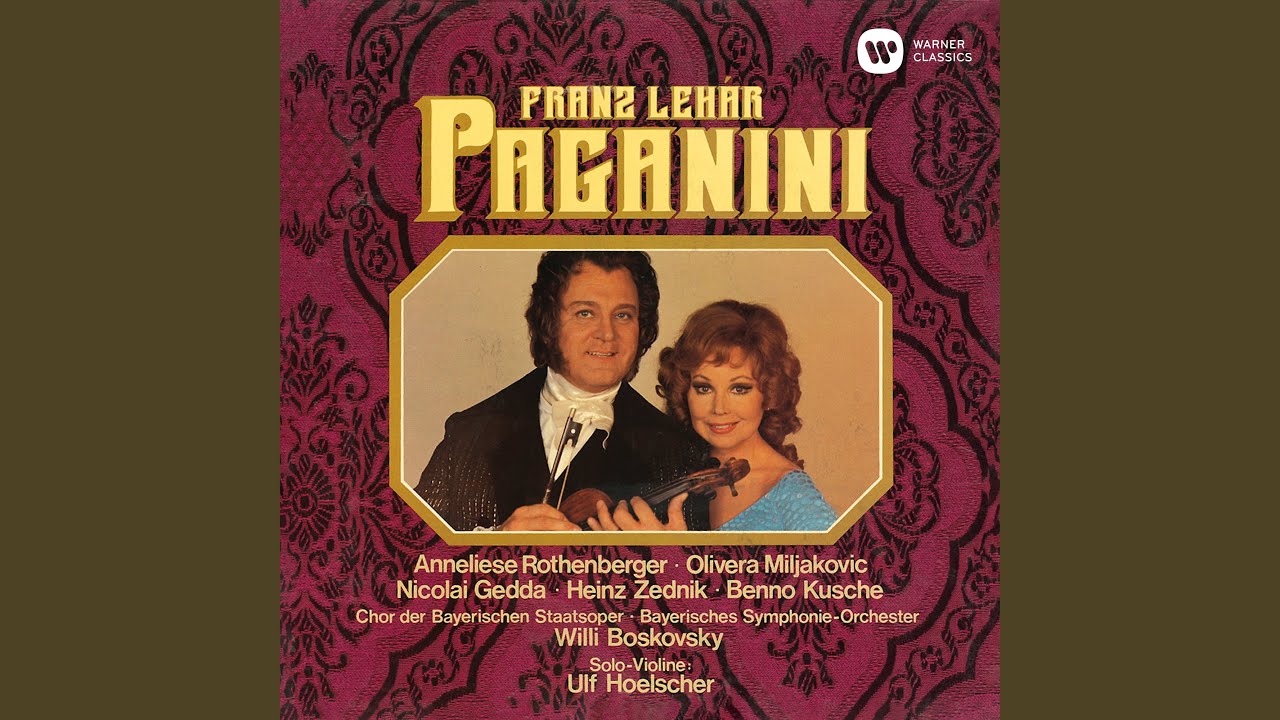 Paganini, Act II: Duett. 