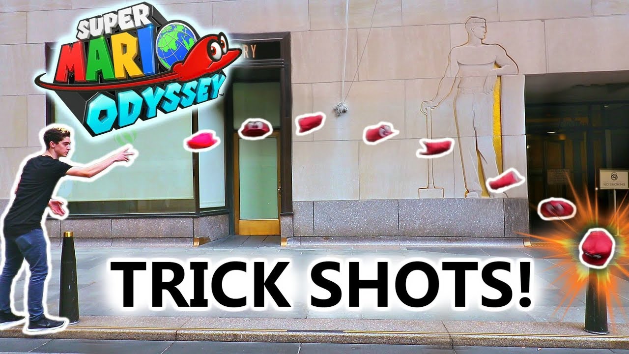 SUPER MARIO ODYSSEY TRICK SHOTS 2