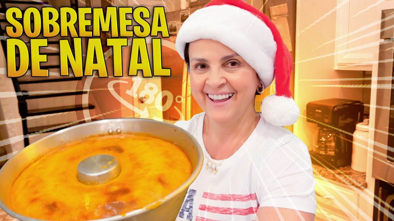 FAZENDO VÁRIAS SOBREMESAS DE NATAL