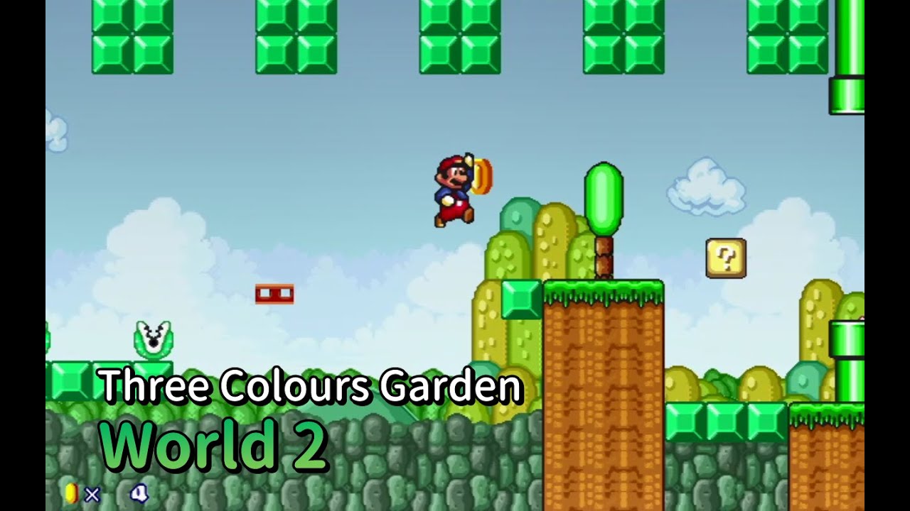 Mario Forever: Three Colours Garden · World 2 Walkthrough